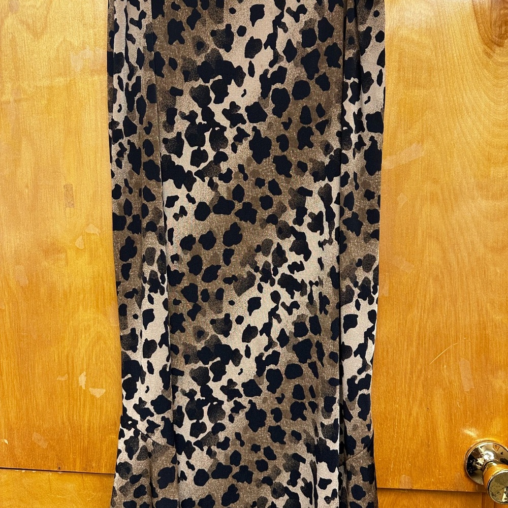 Leopard Print Skirt